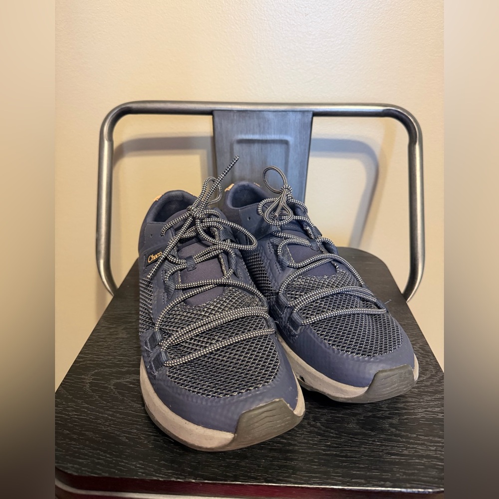 Chaco Navy Trail Sneakers LUVSEAT Hiking Shoes Sz 10